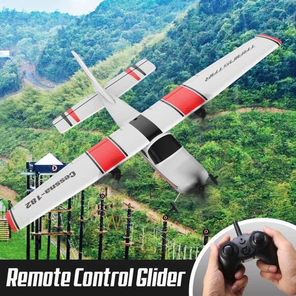 NEW! RC Airplane, RC Plane, 2.4GHz 2 Channels RTF RC Aircraft with 3-Axis Gyro - Picture 2 of 5